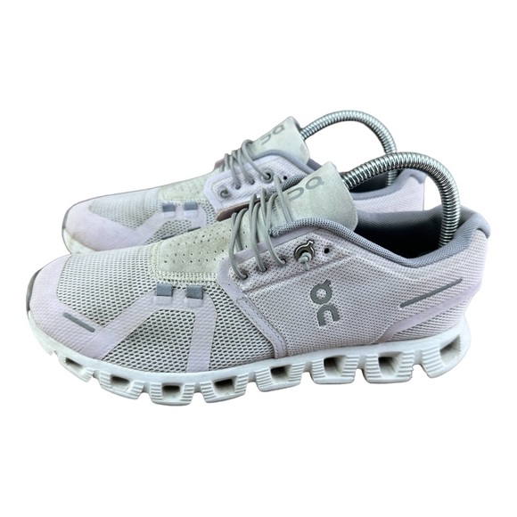 On Running Shoes - On Cloud 5 Running Pearl White 59.98773 Women Running Shoes Size 8.5